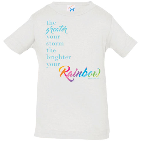 Weather the Storm Rainbow Infant/Toddler Tee