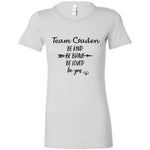 Team Caden Fitted Tee