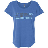 PHRF Fight for Miracles Flutter Sleeve Tee
