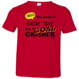 Personalized Goal Crusher Infant/Toddler Tee