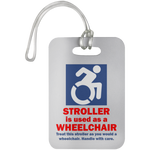 Stroller is a Wheelchair Tag