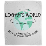 Logan's World Micro Fleece Blanket