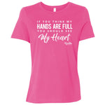 Full Heart Ladies Relaxed Tee
