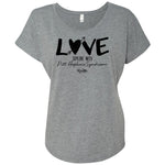 Love Someone with Pitt Hopkins Flutter Sleeve Tee