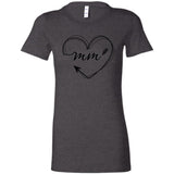 Mighty Moms Arrow Fitted Tee