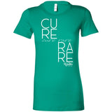 Cure Rare Ladies Fitted Tee