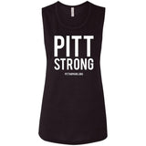 Pitt Strong Ladies' Flowy Muscle Tank