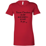 Team Caden Fitted Tee