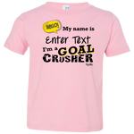 Personalized Goal Crusher Infant/Toddler Tee