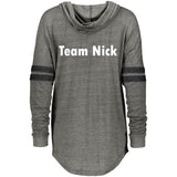 Team Nick Ladies Hooded Pullover