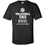 Volleyball Dad Unisex Tall Tee