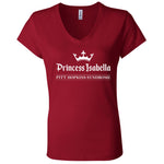 Princess Isabella Ladies V-neck Tee