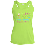 Personalized 'I Play Tennis For' Ladies Tank