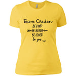 Team Caden Ladies' Relaxed Tee