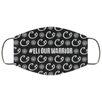 Eli Our Warrior 'Hearts and Smiley' Face Mask