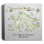 Edith's Lost Boys "Neverland" Square Wall Canvas