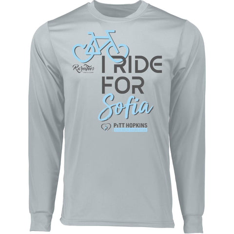'I Ride for Sofia' Unisex Long Sleeve Tee