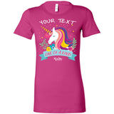 Personalized One of a Kind Ladies Fitted Tee