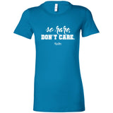 So Rare, Don't Care Fitted Tee
